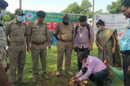 କୋଦଳା କଲେଜ ପରିସରରେ ୭୨ତମ ବନମହୋତ୍ସବ ପାଳିତ ।
